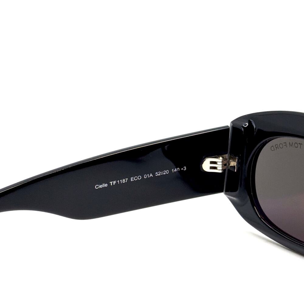New, TOM FORD Cielle Sunglasses TF1187 01A Authentic - Picture 10 of 14